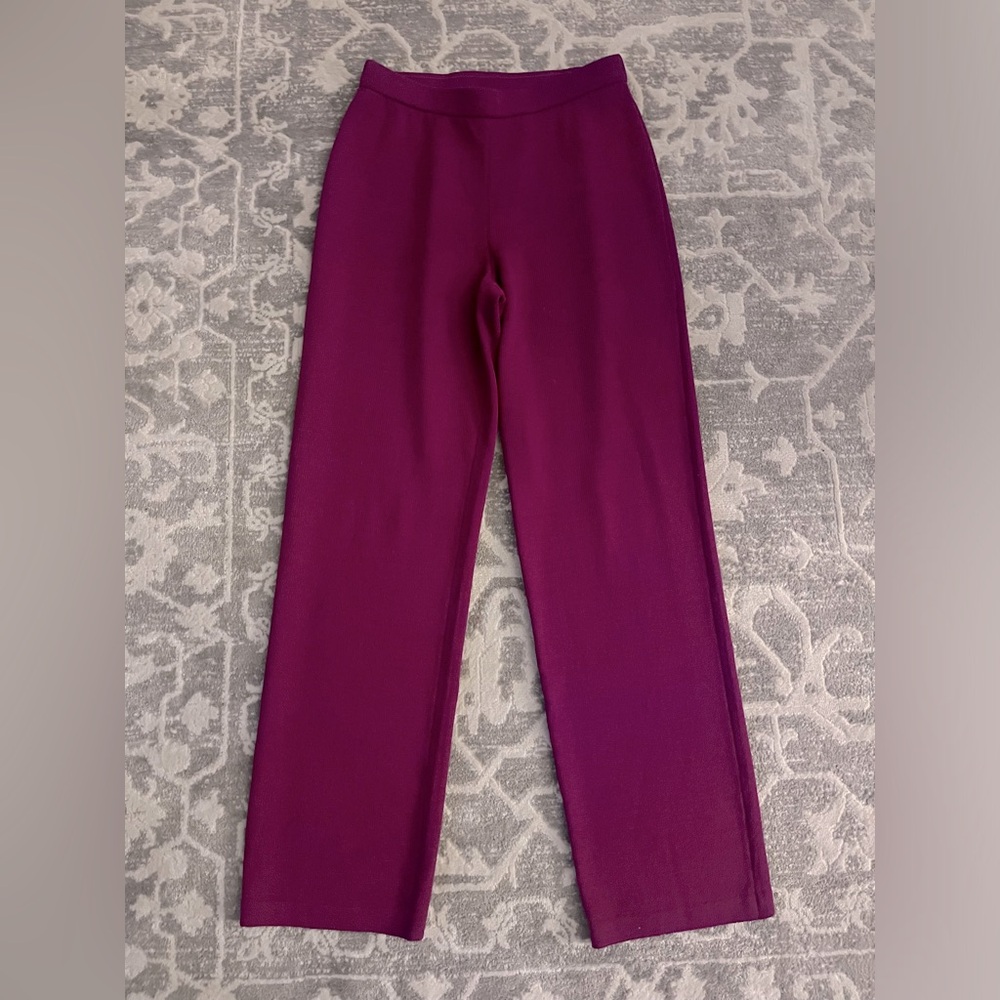 RARE VINTAGE FIND! St. John Collection Magenta Pants